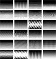 Texture patterns vector image