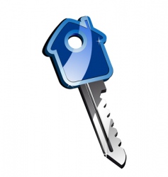 House key vector image