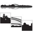 Sydney skyline vector image
