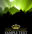Elegant cover vector image