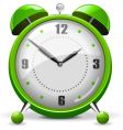 Alarm clock vector image