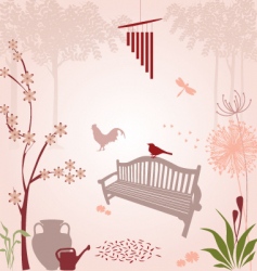 Magical place vector image