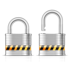 Padlocks vector image