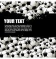 Balls background vector image