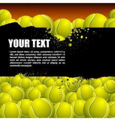 Balls background vector image