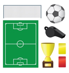 Soccer vector image