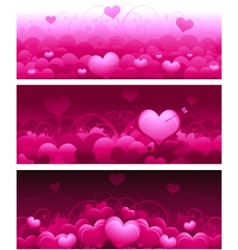 Valentines day concept background vector image