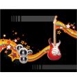 Music event background vector image