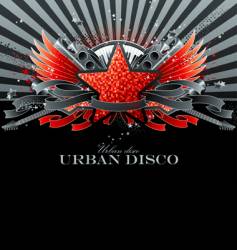 Party flyer design vector image