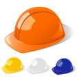 Construction workers hard hat vector image