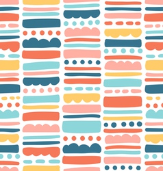Abstract pattern with stripes and dots Abstract pattern with stripes and dots vector image