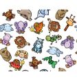 Animals pattern vector image