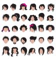 Hair styling vector image