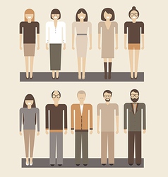 Office people vector image