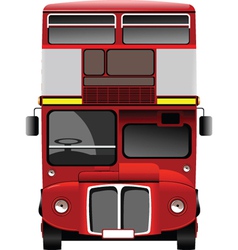Double decker tours vector image