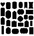 Gift tags or labels set vector image