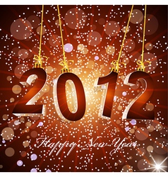 New years background with the numbers 2012 vector image