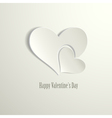 Happy Valentines Day card vector image