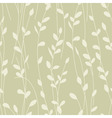Floral seamless pattern vector image