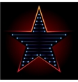 Blue star vector image