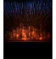 City background vector image