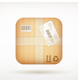 Icon mail vector image
