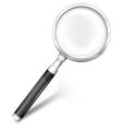 Magnifying glass vector image
