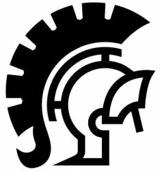 Medieval knight icon vector image