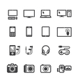 Electronic Devices Icons vector image