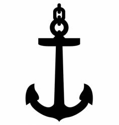 Anchor icon vector image