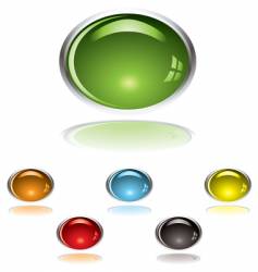 Lozenge gel button vector image