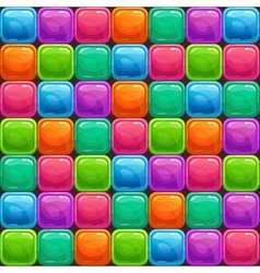 Funny abstract colorful seamless pattern vector image