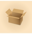 Cardboard box Cardboard box vector image
