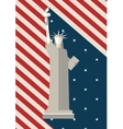 July 4 th Independence Day Statue of Liberty USA vector image
