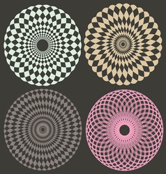 Optical collection vector image