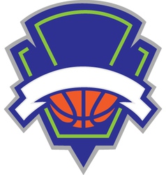 Basketball logo vector image