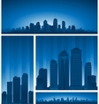 City skyline vector image