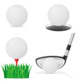 Golf 05 vector image