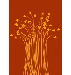 Floral background vector image