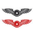 Wheel tattoo vector image