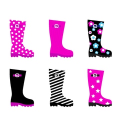 Gumboots vector image