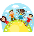Children vector image