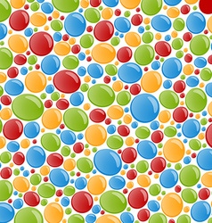 Abstract colorful bubble background vector image