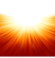 Sunburst rays of sunlight tenplate EPS 8 vector image