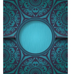 Vintage frame vector image