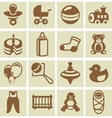 Design elements for children and kids vector image