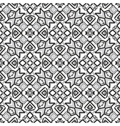Retro ornamental seamless pattern vector image