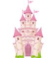 Magic castle vector image