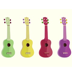 Ukulele vector image