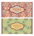 Frames in retro style vector image